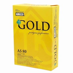 کاغذ A5 گلد 80 گرم بسته 500 عددی GOLD