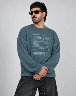 بافت لانگ اسلیو Prototype سبز سایز L/XL پک 2 عددی