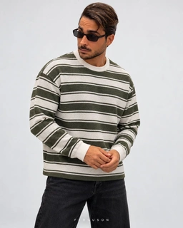 بافت رینگل knit2638 سبز سایز L/2XL پک 3 عددی