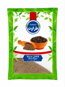 پودر فلفل سياه بسته اي طراوت