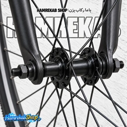 میل توپی عقب  دوچرخه ضامندار 145 میلی‌متری | محور توپی عقب دوچرخه