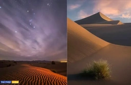 🏕️🌌 شب‌مانی و کمپینگ کویر ورزنه