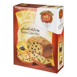 پودر کیک کشمشی 500گ رشد