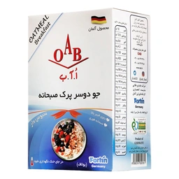 جو دوسر پرک صبحانه ساده جعبه 500گرم اُ.آ.ب