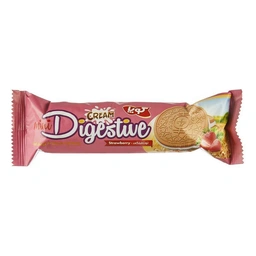 بیسکوییت سبوسدار کرمدار توت فرنگی کوپا