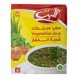 سوپ سبزیجات نیمه اماده الیت