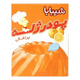 پودر ژله پرتقال شیبابا