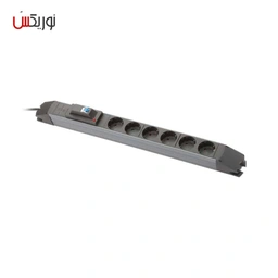 چند راهی برق 6 خانه با فیوز مینیاتوری 1.8 متری پارت الکتریک 