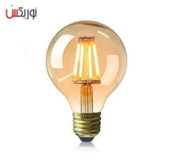 لامپ فلامینتی 4 وات مدل G80 پایه E27