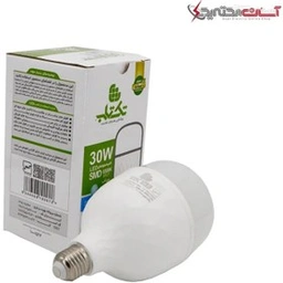 لامپ LED تکتاب مدل TW30 ظرفیت 30 وات رنگ مهتابی