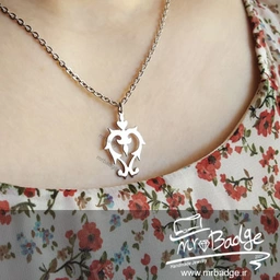 گردنبند اسلیمی- اسلیمی- گردنبند سنتی- طرح اسلیمی- طرح ایرانی- گردنبند دستساز- طلا-گردنبند استیل- طرح