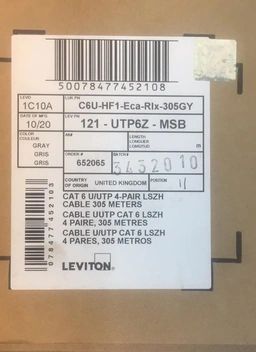 کابل شبکه برندرکس Cat6 UTP