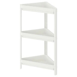 شلف سه طبقه IKEA مدل VESKEN سفید