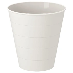 سطل زباله IKEA مدل FNISS رنگ سفید