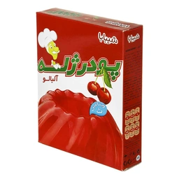 پودر ژله آلبالو شیبابا