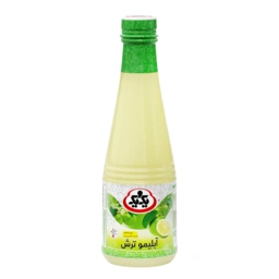 آبلیمو شیشه ای 320میل یک و یک