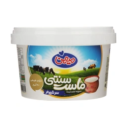 ماست روستایی سرشیردار 900گرم میهن