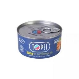 کنسرو ماهی تون180گ تاپسی
