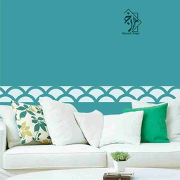 شابلون دیواری حاشیه کد 243