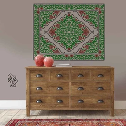 شابلون طرح فرش کد 290