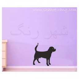 شابلون دیواری سگ کد 304