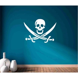شابلون دیواری دزد دریائی کد 903