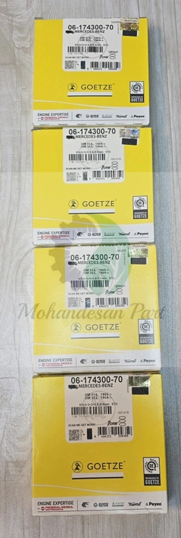 رینگ موتور خاور استاندارد گوتزه اصلی (GOETZE)