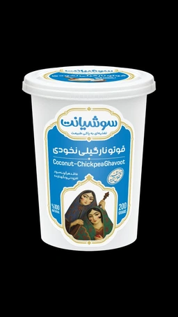 قوتو نخودی نارگیلی لیوانی 