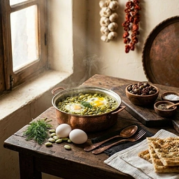لوبیا باقالی قاتوق باسیر و شوید(500گرم)