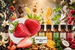 اسانس یا طعم دهنده خوراکی توت فرنگی
