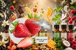 طعم‌دهنده پودری توت‌فرنگی برای صنایع غذایی، بستنی، ژلاتو و قنادی