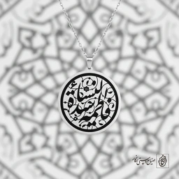 گردنبند فاطمه سیدة نساء کد 60061