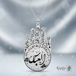 گردنبند دست خمسه (حضرت عباس) کد 60148