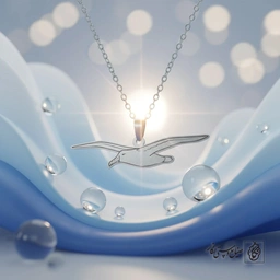 گردنبند آلباتروس در حال پرواز کد 60152