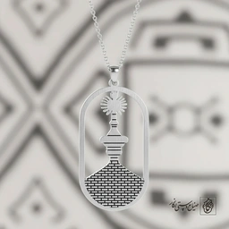 گردنبند بیرق گنبد امیرالمومنین علی (ع) کد 60163