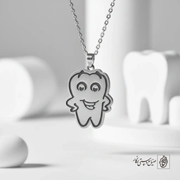 گردنبند دندان فانتزی کد 60169