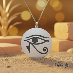 گردنبند چشم حورس (نماد مصری) کد 60208