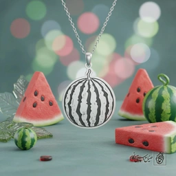 گردنبند هندوانه یلدا کد 60258