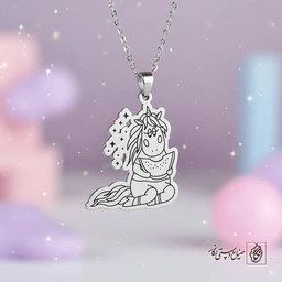 گردنبند اسب شاخدار و هندوانه کد 60263
