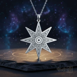 گردنبند ستاره عشتار (نماد باستانی) کد 60388