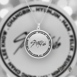 گردنبند استری کیدز (Stray Kids Logo) کد 60403