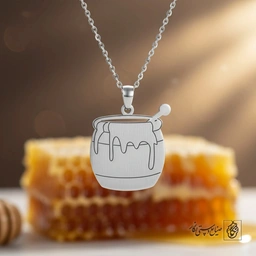 گردنبند ظرف عسل کد 60456