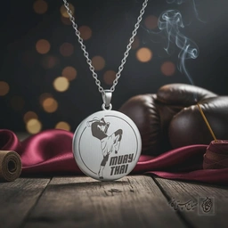 گردنبند رزمی‌کار muaythai کد 60482