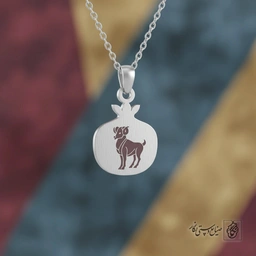 گردنبند انار نماد ماه فروردین کد 60495