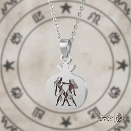 گردنبند انار نماد ماه خرداد کد 60496