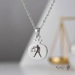 گردنبند انار نماد ماه مهر کد 60497