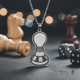 گردنبند تمپر قهوه (باریستا) کد 60505