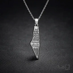 گردنبندنقشه فلسطین60083