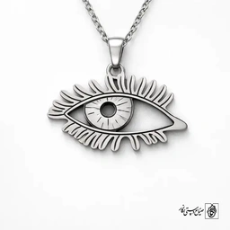 گردنبندچشم مینیمال60168