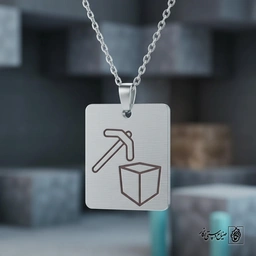 گردنبند ماینکرفت تبر بلوک کد 60339